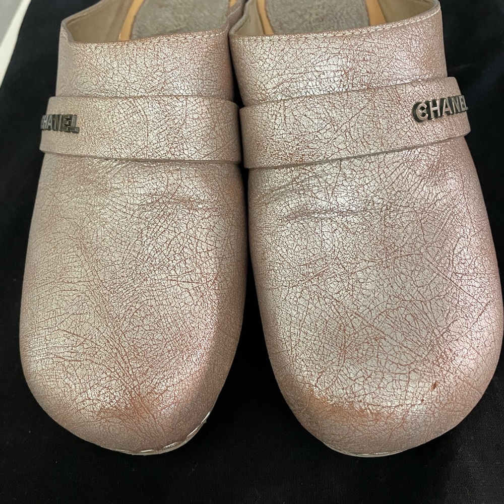 Chanel Shoes Clogs 37.5